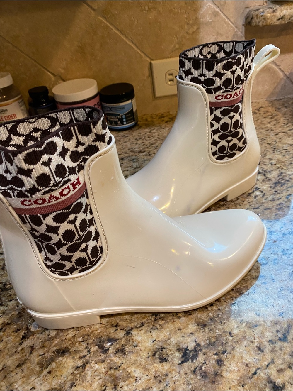 Coach Rivington rain booties